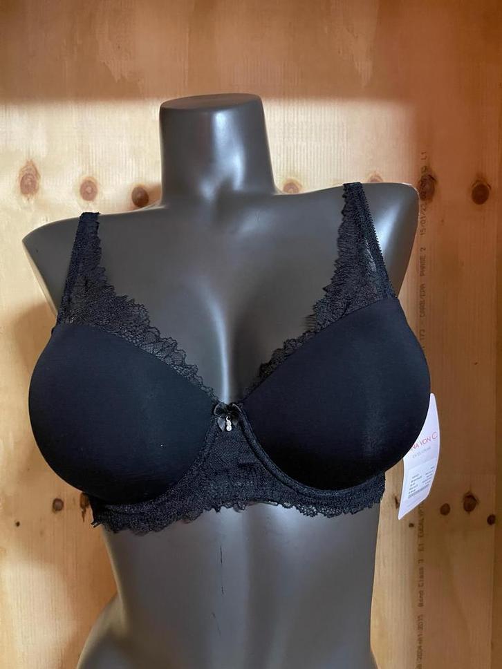 Nina von c t shirt bh maat 85a - 85b - 75c, Kleding | Dames, Ondergoed en Lingerie, BH, Zwart, Verzenden