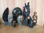 Afrikaanse Kunst Sculpturen - Cuth & P. Fredy Zimbabwe, Antiek en Kunst, Kunst | Beelden en Houtsnijwerken, Ophalen of Verzenden