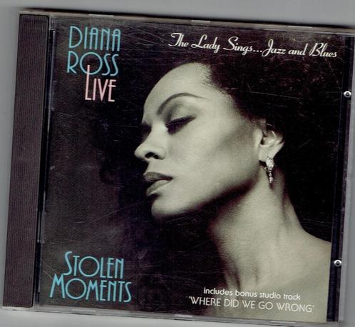 Diana Ross - Stolen moments - The lady sings Jazz and blues, Cd's en Dvd's, Cd's | R&B en Soul, Gebruikt, 1980 tot 2000, Ophalen of Verzenden