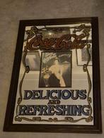 Vintage reclamespiegel Coca Cola 96 x 66cm, Ophalen, Rechthoekig, Minder dan 50 cm