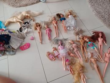 Barbie poppen en assecoires  20€ beschikbaar voor biedingen