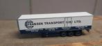 Klassieke  koeltrailer wsi  FRANSEN transport, Hobby en Vrije tijd, Modelauto's | 1:50, Ophalen of Verzenden, Zo goed als nieuw