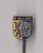 Noord Holland emaille Provincie wapen speldje, Verzamelen, Speldjes, Pins en Buttons, Gebruikt, Niet vindbaar, Niet vindbaar, Speldje of Pin