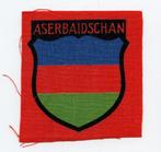 Printed "Aserbaidschan" Vrijwilligers Armschild, Verzamelen, Militaria | Tweede Wereldoorlog, Embleem of Badge, Duitsland, Ophalen of Verzenden