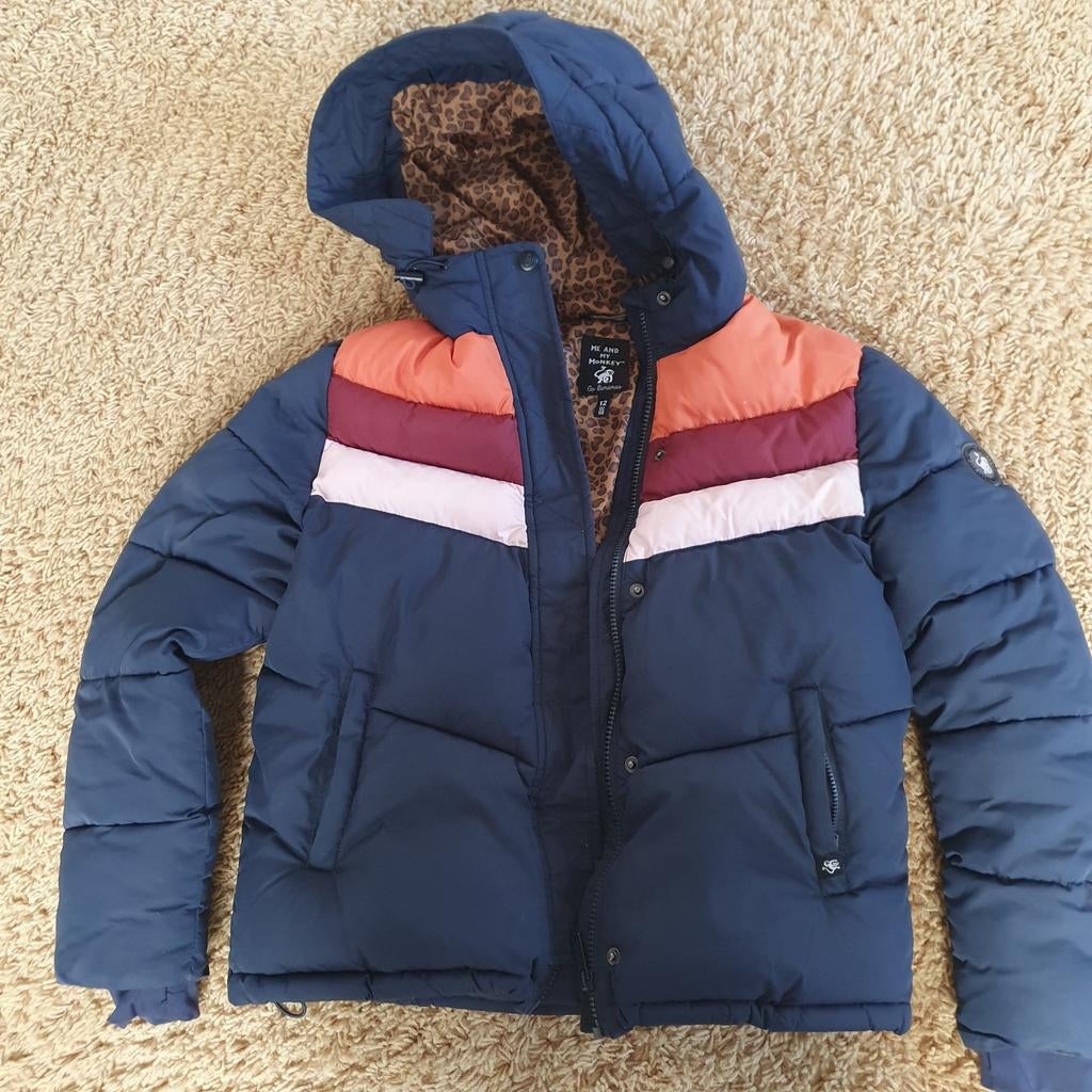 Winterjas Me and My Monkey maat 152/158, Meisje, Ophalen of Verzenden, Zo goed als nieuw, Me and my monkey