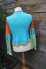 Vest blauw/ lime Oilily mt M/L Vaste prijs, Maat 38/40 (M), Oilily, Blauw, Ophalen of Verzenden