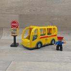 duplo grote gele bus schoolbus, Aastvej 1 – 7190 Billund  - Denemarken, Product.compliance@LEGO.com, Ophalen of Verzenden, Zo goed als nieuw
