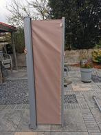 Automatisch oprol windscherm, Tuin en Terras, Tuinschermen, Ophalen, Gebruikt, Aluminium, 200 cm of meer