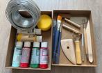 Pottenbakkers set met verf, gereedschap en draad – €20 ONO, Ophalen, Zo goed als nieuw
