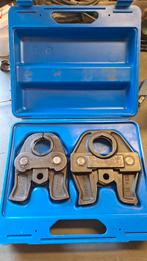 2x Viega Persbekken V42 en V54 Persbekkenset, Auto diversen, Autogereedschap, ., Ophalen of Verzenden, Zo goed als nieuw, .