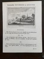 Jaarsveld, Jaersvelt, Yaersvelt gravure vanaf de Lek 1630, Antiek en Kunst, Ophalen of Verzenden