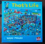"That's Life" puzzel van Goliath supermarkt, Ophalen of Verzenden, 500 t/m 1500 stukjes, Zo goed als nieuw