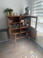 Industrieel buffetkast visgraat Hunter acaciahout, Huis en Inrichting, Kasten | Buffetkasten, Ophalen of Verzenden, Zo goed als nieuw
