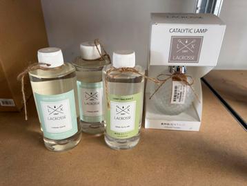 Geurlamp Lacrosse nieuw incl. 3 flessen parfum beschikbaar voor biedingen