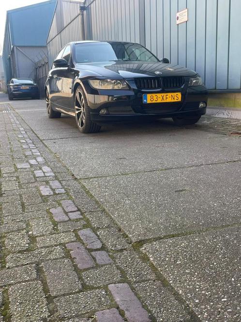 BMW 3-Serie 2.0 I 318 2007 Zwart   motorstoring, Auto's, BMW, Bedrijf, 3-Serie, ABS, Airbags, Airconditioning, Alarm, Bluetooth