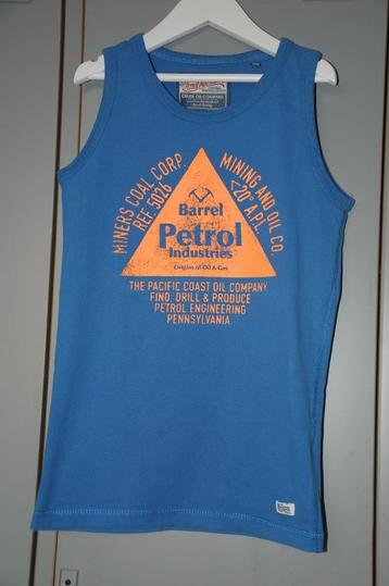 Leuk hempje / singlet van Petrol, maat 140, ZGAN! beschikbaar voor biedingen
