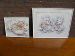prenten 2 stuks teddy beren trudy, Ophalen of Verzenden, 'T Olde Gre-j, Info@toldegrej.nl, Endepoelstraat 20f Didam