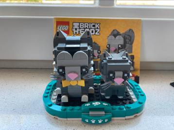 LEGO Brickheadz – 40441, grijze katten beschikbaar voor biedingen