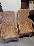 2 rieten stoelen. gratis op te halen, Ophalen, Gebruikt, Bruin, Twee