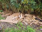 Gratis Hout | Rest hout | Bouwafval, Tuin en Terras, Minder dan 3 m³, Ophalen, Overige houtsoorten, Blokken