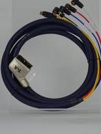 Scart naar S-video en RCA (4 kanaals) T+A High End, Ophalen of Verzenden, Zo goed als nieuw, Minder dan 2 meter, Overige kabels