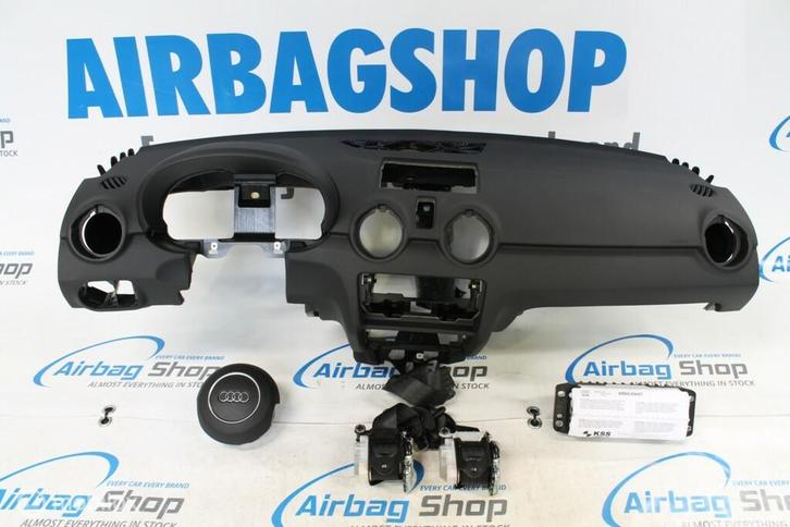 Airbag set - Dashboard zwart Audi A1 (2010-2018), Auto-onderdelen, Dashboard en Schakelaars
