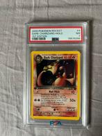 Dark Charizard Holo 1st edition Team Rocket #4 PSA 7, Ophalen of Verzenden, Zo goed als nieuw, Losse kaart