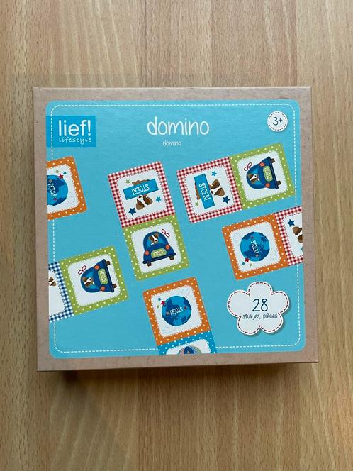 Domino lief lifestyle stoer voor een jongen Zgan, Kinderen en Baby's, Speelgoed | Educatief en Creatief, Zo goed als nieuw, Puzzelen