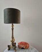 Vintage antieke messing koperen lampenvoet tafellamp, Huis en Inrichting, Lampen | Tafellampen, Ophalen of Verzenden, Zo goed als nieuw