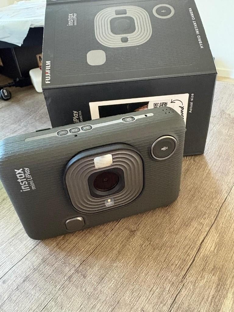 Fujifilm Instax mini LiPlay Hybrid Instant Camera (nieuw), Ophalen of Verzenden, Nieuw, Polaroid, Fuji