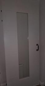 Stijlvolle opdek binnendeur met glas, Ophalen, Glas, 80 tot 100 cm, Binnendeur