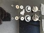 Wc bril montageset RVS, Ophalen of Verzenden, Nieuw, Rvs, Toilet