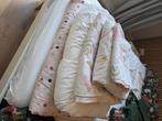 Peuterdekbed 120x150 met veel beddengoed, Ophalen, Gebruikt, Jongetje of Meisje, Wit
