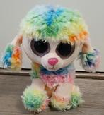 Ty beanie boo hondje Rainbow 16 cm, Ophalen of Verzenden, Zo goed als nieuw, Hond
