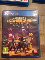 Minecraft Dungeons Ultimate Edition PS4, Met games, Ophalen of Verzenden, Zo goed als nieuw, Zonder controller