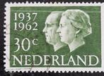 Nederland 1962 - NVPH 765 - Zilveren huwelijk, Postzegels en Munten, Postzegels | Nederland, T/m 1940, Verzenden, Gestempeld