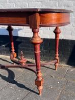 Leuke antieke mahonie tafel 108 x 69, hoog 75 cm , Ophalen of Verzenden