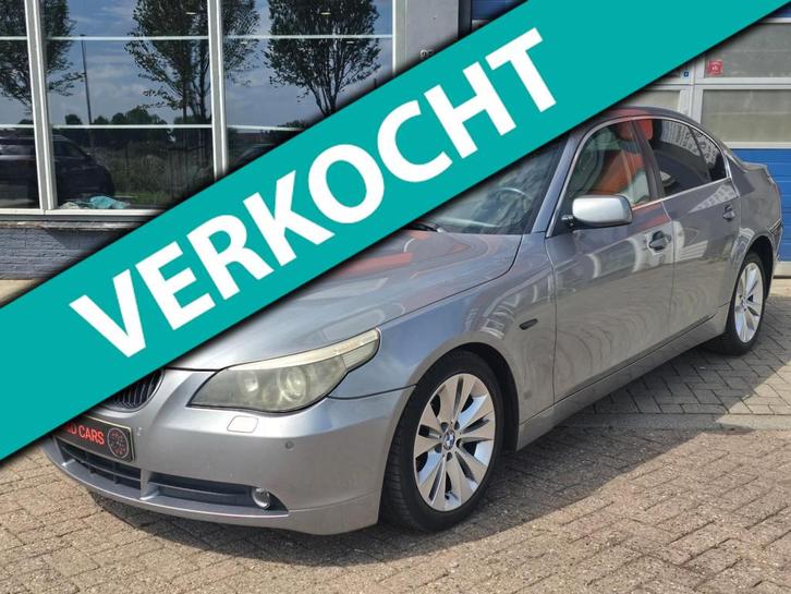 BMW 5-serie 523i High Executive AUTOMAAT/PDC/MEMORY STOELEN/, Auto's, BMW, Bedrijf, Te koop, 5-Serie, ABS, Airbags, Airconditioning