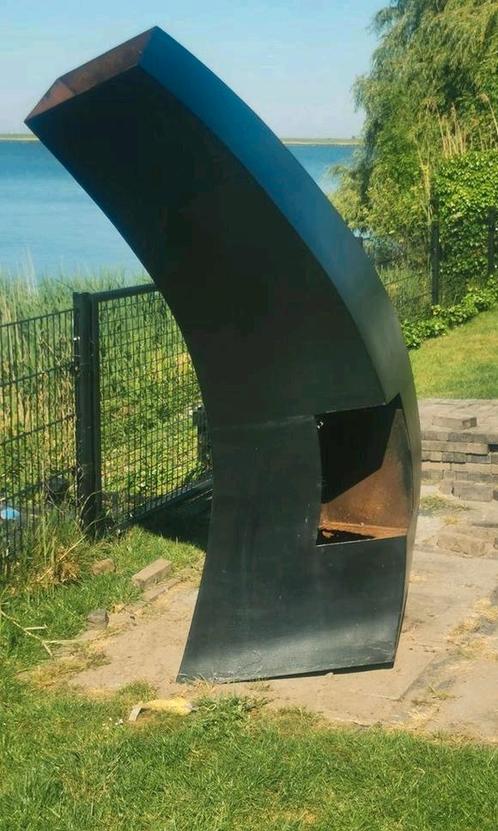 Design Tuinhaard, Tuin en Terras, Tuinhaarden, Gebruikt, Ophalen
