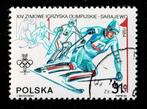 postzegel 2730 Polen Olympische Spelen Skiën Slalom, Postzegels en Munten, Ophalen of Verzenden, Polen, Gestempeld