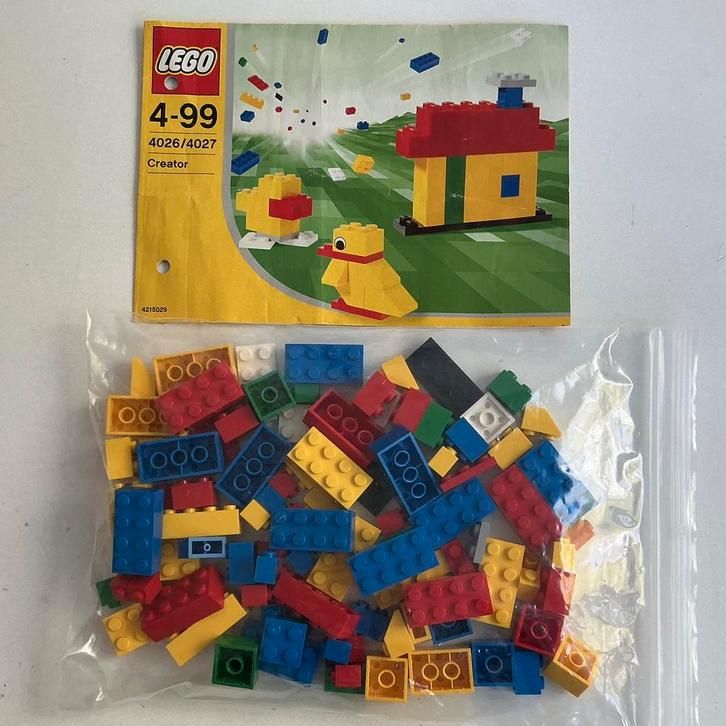 Lego Creator 4027 - Bouwen en Fantaseren (compleet), Kinderen en Baby's, Speelgoed | Duplo en Lego, Gebruikt, Lego, Complete set