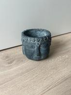 Bliempot buddha, Tuin en Terras, Rond, Ophalen of Verzenden, Zo goed als nieuw, Aardewerk