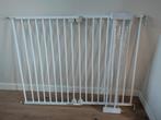 Safety 1st Verstelbaar Traphekje - Wit Metaal, Ophalen, Nieuw, 100 tot 115 cm, Metaal of IJzer