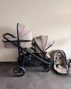Topmark duo kinderwagen, Kinderen en Baby's, Tweelingen en Meerlingen, Ophalen of Verzenden, Zo goed als nieuw, Kinderwagen of Buggy