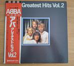 Uit Japan ABBA lp greatest hits vol. 2 met obi, Cd's en Dvd's, Vinyl | Pop, Ophalen of Verzenden, 1960 tot 1980, Gebruikt, 12 inch