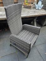 2 luxe verstelbare tuinstoelen, Ophalen, Gebruikt, Kunststof, Verstelbaar