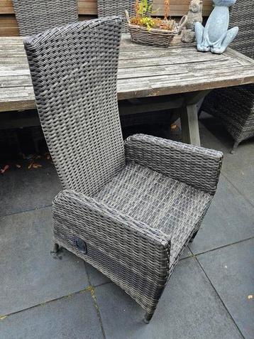 2 luxe verstelbare tuinstoelen beschikbaar voor biedingen