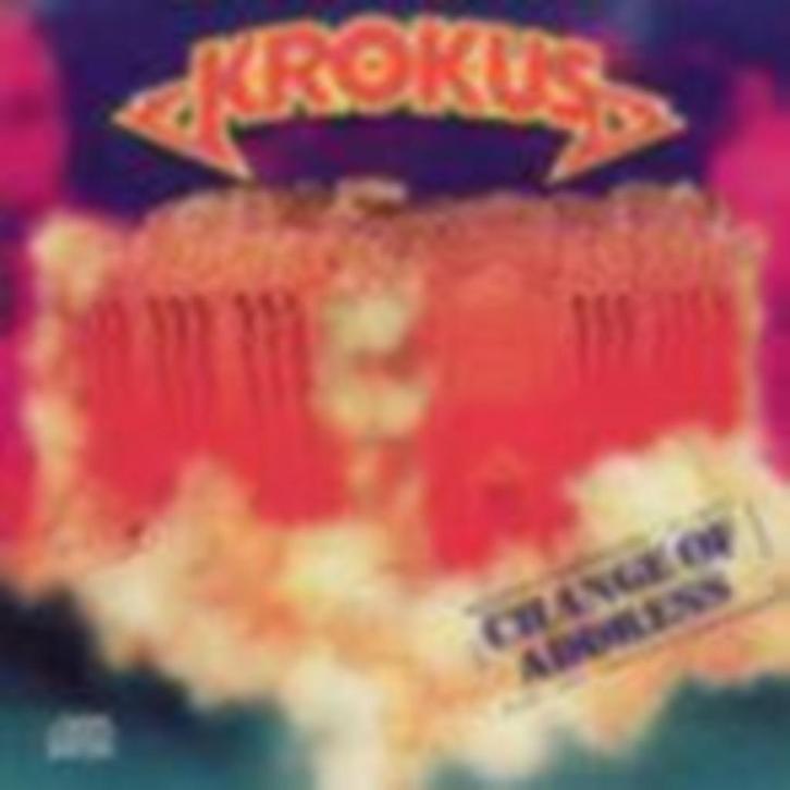 Krokus ‎– change of address cd arcd 8402 - 1986 us, Cd's en Dvd's, Cd's | Hardrock en Metal, Zo goed als nieuw, Verzenden
