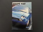 NL Fiat Coupé - Folder, Verzenden, Zo goed als nieuw, Overige merken