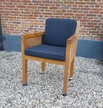 Showroommodel  6 Teak Tuinstoelen, Ophalen, Zo goed als nieuw, Teakhout